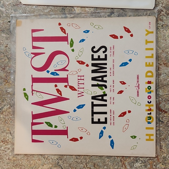 Etta James The Twist vinyl LP record - Picture 1 of 4